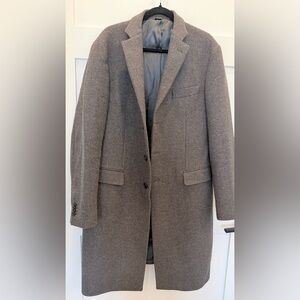 Barneys New York Charcoal peacoat